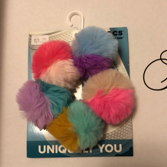 Jibbitz Shoes Jibbitz Puff Balls 5 Pack New Jibbitz Crocs 3d